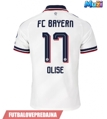 Lacne Muži Futbalové dres Bayern Munich Michael Olise #17 2026-27 Krátky Rukáv - Preč